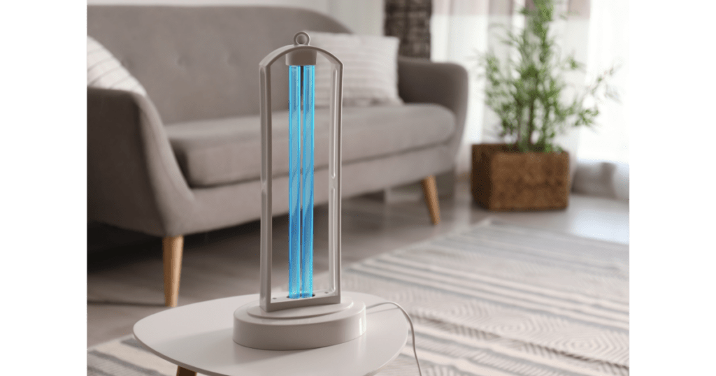 UV room disinfection