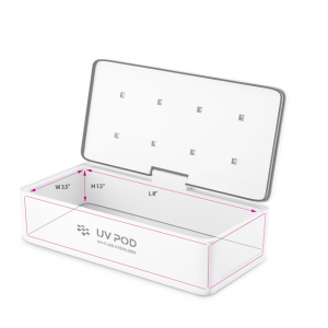 personal UV sterilization box