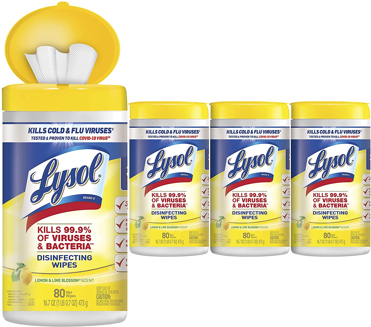 lysol disinfectant wipes
