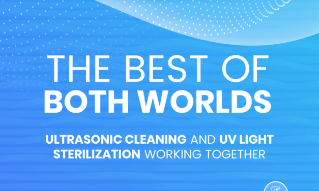 Ultrasonic Cleaning & UV Sterilization Working Together