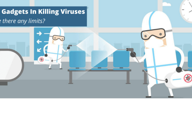 Is there a limitation for UV gadgets when it comes to killing viruses?
